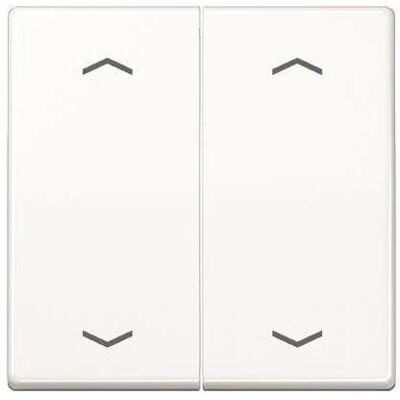 JUNG, Accessoires Gamme d'interrupteurs, AS591-5MPWW Bascule pour bouton-poussoir BA 2 positions - Publicité JUNG, Accessoires Gamme d'interrupteurs, AS591-5MPWW Bascule pour bouton-poussoir BA 2 positions - Publicité