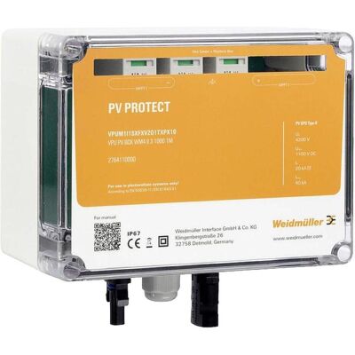 Weidmüller VPUM1I1SXFXV2O1TXPX15 Module de protection contre les surtensions - Appareil de protection - Publicité Weidmüller VPUM1I1SXFXV2O1TXPX15 Module de protection contre les surtensions - Appareil de protection - Publicité