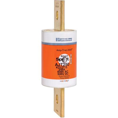 Mersen, Fusible, AJT250 (250 A) - Publicité Mersen, Fusible, AJT250 (250 A) - Publicité