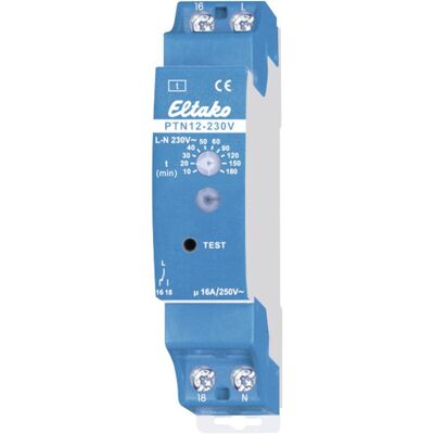 Eltako PTN12-230V bouton de test pour luminaires de secours - Publicité Eltako PTN12-230V bouton de test pour luminaires de secours - Publicité