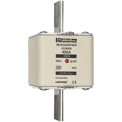 Lindner, Fusible, LIN 1C379. Cartouche fusible HPC Gr 3 315A 32W 690VAC (315 A) - Publicité Lindner, Fusible, LIN 1C379. Cartouche fusible HPC Gr 3 315A 32W 690VAC (315 A) - Publicité