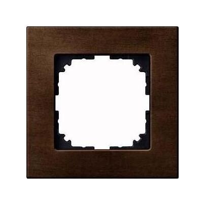 Merten, Accessoires Gamme d'interrupteurs, Cadre 1f waln mt M-PLAN bois p.GEB-K MEG4051-3473 - Publicité Merten, Accessoires Gamme d'interrupteurs, Cadre 1f waln mt M-PLAN bois p.GEB-K MEG4051-3473 - Publicité