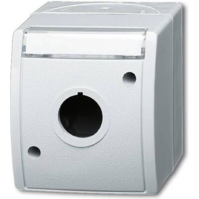 Busch-Jaeger 2533 WN-54 Boîte blanche avec champ de marquage - Boîte - Publicité Busch-Jaeger 2533 WN-54 Boîte blanche avec champ de marquage - Boîte - Publicité