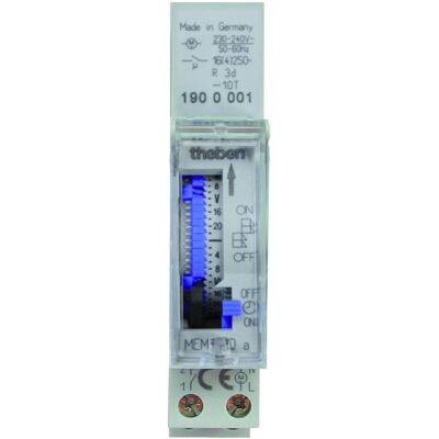 Theben MEM 190 a Minuterie - Timer Switch - Publicité Theben MEM 190 a Minuterie - Timer Switch - Publicité