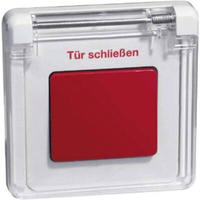 Peha - D 81.556.02/rot VK - Blanc - En montage encastré - Bouton-poussoir de porte coupe-feu - Publicité Peha - D 81.556.02/rot VK - Blanc - En montage encastré - Bouton-poussoir de porte coupe-feu - Publicité