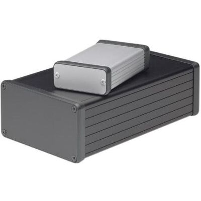 Boîtier en aluminium Hammond Modèle 1455L1601 - Boîtier - Publicité Boîtier en aluminium Hammond Modèle 1455L1601 - Boîtier - Publicité