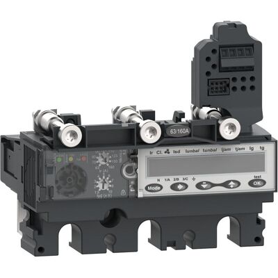 Schneider C1635E160 - Relais MicroLogic 5.2E 3P3D - Disjoncteur - Publicité Schneider C1635E160 - Relais MicroLogic 5.2E 3P3D - Disjoncteur - Publicité