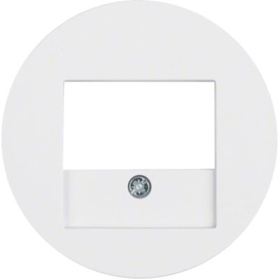 Hager, Accessoires Gamme d'interrupteurs, Centrale WLF4000WG avec découpe TAE R.Classic pws brillant - Publicité Hager, Accessoires Gamme d'interrupteurs, Centrale WLF4000WG avec découpe TAE R.Classic pws brillant - Publicité
