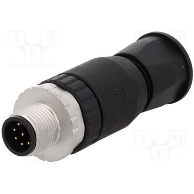 Harting Connecteur : fiche M12, 8 broches mâles, 30 V, droite, IP67, pour câble, Câble + prise électronique - Publicité Harting Connecteur : fiche M12, 8 broches mâles, 30 V, droite, IP67, pour câble, Câble + prise électronique - Publicité