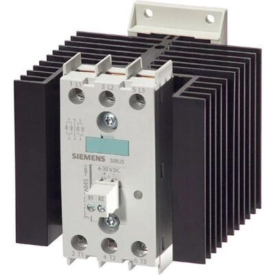 Relais à semi-conducteurs Siemens SIRIUS 3RF24 - 30A, 600V, 3 phases - Publicité Relais à semi-conducteurs Siemens SIRIUS 3RF24 - 30A, 600V, 3 phases - Publicité