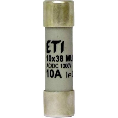 ETI 002625401 Fusible - 10,30mm x 38mm - 4A 1000V - Protection multimètre - Publicité ETI 002625401 Fusible - 10,30mm x 38mm - 4A 1000V - Protection multimètre - Publicité
