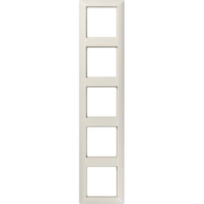 JUNG AS 585 BF - Encadrement 5-fach blanc crème - Switch Frame - Publicité JUNG AS 585 BF - Encadrement 5-fach blanc crème - Switch Frame - Publicité