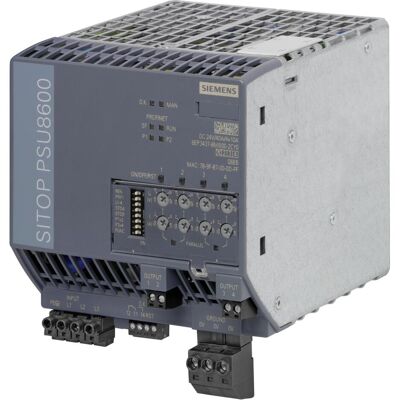 Siemens Distributeur de courant mobile, DIN Rail PSU SITOP PSU8600 24VDC 40A 3ph - Publicité Siemens Distributeur de courant mobile, DIN Rail PSU SITOP PSU8600 24VDC 40A 3ph - Publicité