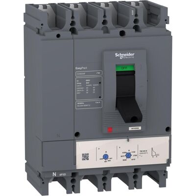Schneider, Disjoncteur, EasyPact CVS630F Disjoncteur, 36 kA à 415 VCA, 4P 3d, TM-D 500 A Déclencheur LV563308 - Publicité Schneider, Disjoncteur, EasyPact CVS630F Disjoncteur, 36 kA à 415 VCA, 4P 3d, TM-D 500 A Déclencheur LV563308 - Publicité