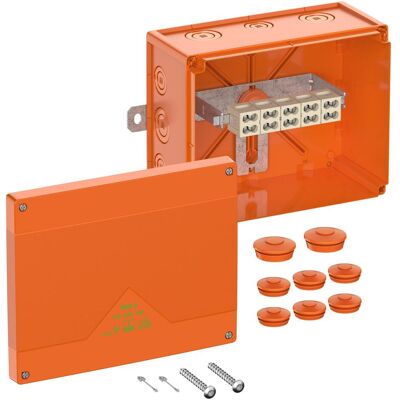 Spelsberg WKE 6 - Duo 5 x 16qmm Boîte de dérivation - Distribution Box - Publicité Spelsberg WKE 6 - Duo 5 x 16qmm Boîte de dérivation - Distribution Box - Publicité
