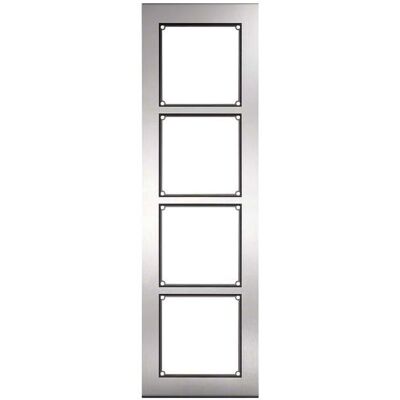 Elcom, Sécurité des bâtiments : accessoires, ELCO FMO-4/1EM station de porte modulaire en acier inoxydable, cadre de montage - Publicité Elcom, Sécurité des bâtiments : accessoires, ELCO FMO-4/1EM station de porte modulaire en acier inoxydable, cadre de montage - Publicité
