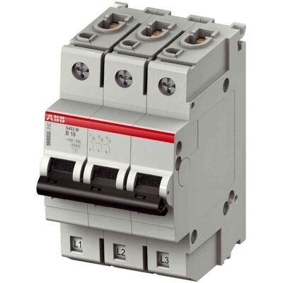 ABB, Disjoncteur, S403M-B50 S403M-B50 Disjoncteur de protection de ligne - Publicité ABB, Disjoncteur, S403M-B50 S403M-B50 Disjoncteur de protection de ligne - Publicité