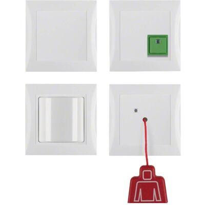 Berker Kit d'appel d'urgence avec cadre 52008989 S.1 blanc polaire brillant, Bouton + interrupteur, Blanc - Publicité Berker Kit d'appel d'urgence avec cadre 52008989 S.1 blanc polaire brillant, Bouton + interrupteur, Blanc - Publicité