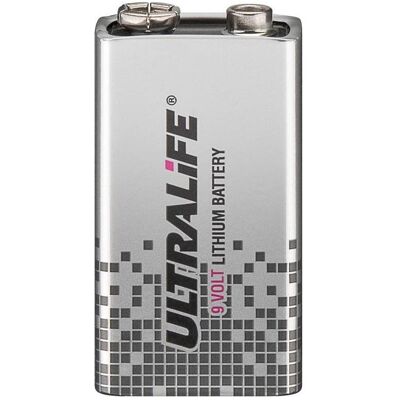 Ultralife 6F22 /9V BlocU9VL-J-P (1 pcs, 9V Block, 1200 mAh), Batteries + piles - Publicité Ultralife 6F22 /9V BlocU9VL-J-P (1 pcs, 9V Block, 1200 mAh), Batteries + piles - Publicité