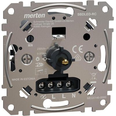 Merten MEG5146-0000 Interrupteur variateur LED - Éclairage - Publicité Merten MEG5146-0000 Interrupteur variateur LED - Éclairage - Publicité