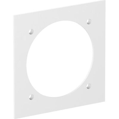 OBO Bettermann, Accessoires Gamme d'interrupteurs, Plaque de recouvrement 1x CEE 95x95mm, PA, 6109837 - Publicité OBO Bettermann, Accessoires Gamme d'interrupteurs, Plaque de recouvrement 1x CEE 95x95mm, PA, 6109837 - Publicité