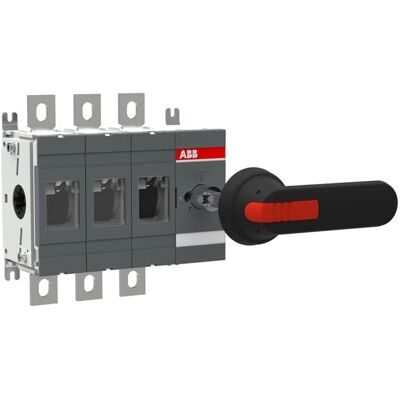 ABB OT400E30P Interrupteur-sectionneur 3 pôles 400A 1SCA022727R4350, Bouton + interrupteur, Noir - Publicité ABB OT400E30P Interrupteur-sectionneur 3 pôles 400A 1SCA022727R4350, Bouton + interrupteur, Noir - Publicité