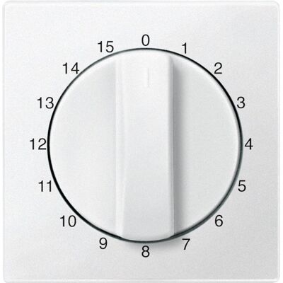 Merten, Accessoires Gamme d'interrupteurs, Plaque centrale pour insert d'interrupteur horaire 539319 - Publicité Merten, Accessoires Gamme d'interrupteurs, Plaque centrale pour insert d'interrupteur horaire 539319 - Publicité