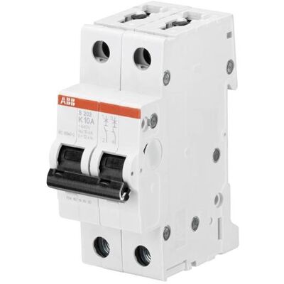 ABB, Disjoncteur, S202-K1 Disjoncteur 1A par M compact 2 pôles - Publicité ABB, Disjoncteur, S202-K1 Disjoncteur 1A par M compact 2 pôles - Publicité