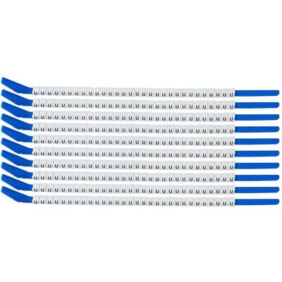 Brady, Accessoires de connexion par câble, SCN-13-U, marqueur de fil Clipsleeve, inscription " U ", pour diamètre de câble de 3,4 - Publicité Brady, Accessoires de connexion par câble, SCN-13-U, marqueur de fil Clipsleeve, inscription " U ", pour diamètre de câble de 3,4 - Publicité