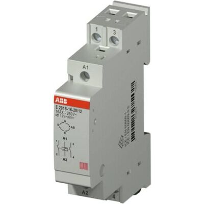 ABB E291S-16-20/12 Contacteur - 2NO, rail DIN, 16A - Publicité ABB E291S-16-20/12 Contacteur - 2NO, rail DIN, 16A - Publicité