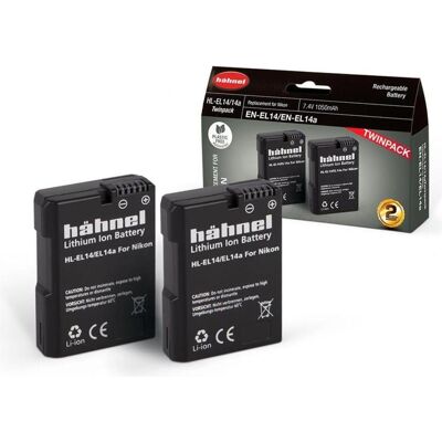 Hähnel HL-EL14a, Pack de Batteries - Batterie - Publicité Hähnel HL-EL14a, Pack de Batteries - Batterie - Publicité