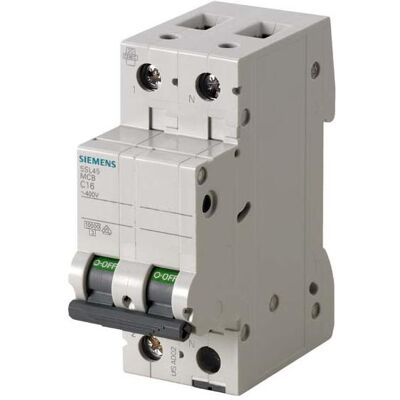 Siemens 5SL4563-6 230V 63A Disjoncteur - 1+N, B - Publicité Siemens 5SL4563-6 230V 63A Disjoncteur - 1+N, B - Publicité