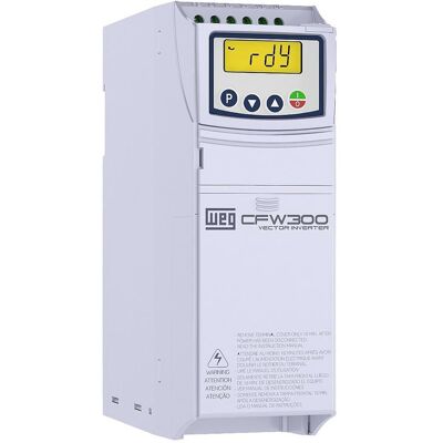 WEG - CFW300 B 08P2 - 4 kW - 3P 380-480V - Convertisseur de fréquence - Publicité WEG - CFW300 B 08P2 - 4 kW - 3P 380-480V - Convertisseur de fréquence - Publicité