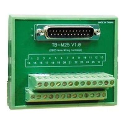 Moxa TB-M25 - Terminal de câblage DB25 mâle pour rail DIN, Câble + prise électronique - Publicité Moxa TB-M25 - Terminal de câblage DB25 mâle pour rail DIN, Câble + prise électronique - Publicité