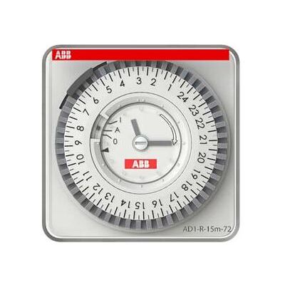 ABB AD1-R-15m-72 Minuteries analogiques - Programmation 24h - Publicité ABB AD1-R-15m-72 Minuteries analogiques - Programmation 24h - Publicité