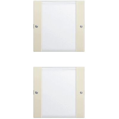Gira, Accessoires Gamme d'interrupteurs, Set de bascules 2f (1+1) BSF Système 55 213201 - Publicité Gira, Accessoires Gamme d'interrupteurs, Set de bascules 2f (1+1) BSF Système 55 213201 - Publicité