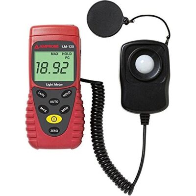 Beha Amprobe, Détecteur, Luxmètre LM-120 jusqu'à 200000 lx (Luxmeter) - Publicité Beha Amprobe, Détecteur, Luxmètre LM-120 jusqu'à 200000 lx (Luxmeter) - Publicité