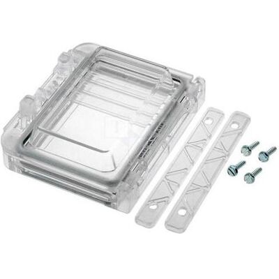 Couvercle de fenêtre transparent Fibox L 04, charnière, 96x77mm - Publicité Couvercle de fenêtre transparent Fibox L 04, charnière, 96x77mm - Publicité