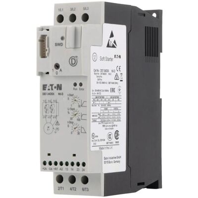 Eaton, Commande moteur, Démarreur progressif, 16 A, 200-480 V CA, 24 V 134948 - Publicité Eaton, Commande moteur, Démarreur progressif, 16 A, 200-480 V CA, 24 V 134948 - Publicité