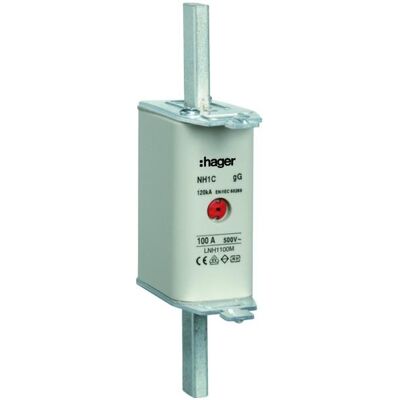 Hager, Fusible, LNH1100M (100 A) - Publicité Hager, Fusible, LNH1100M (100 A) - Publicité