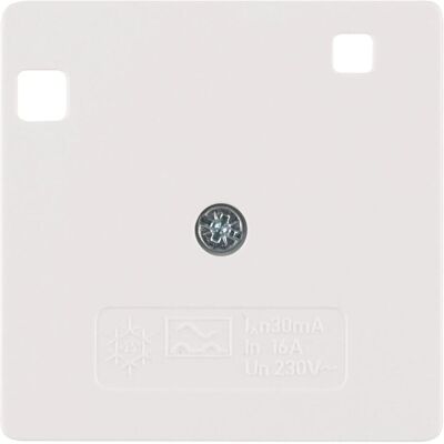 Berker, Accessoires Gamme d'interrupteurs, Couvercle d'interrupteur FI polw pws - Publicité Berker, Accessoires Gamme d'interrupteurs, Couvercle d'interrupteur FI polw pws - Publicité