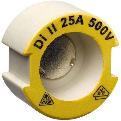 Hager, Fusible, Vis de fixation SII 25 A, jaune (25 A) - Publicité Hager, Fusible, Vis de fixation SII 25 A, jaune (25 A) - Publicité