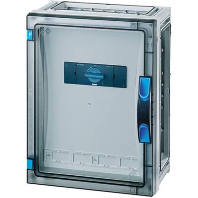 Hensel HEN FP 5202 Boîtier de disjoncteur ENYSTAR FP 5202 125 A, 4 pôles + PE (Boîtier), Accessoires électroniques + boîtier, Transparent - Publicité Hensel HEN FP 5202 Boîtier de disjoncteur ENYSTAR FP 5202 125 A, 4 pôles + PE (Boîtier), Accessoires électroniques + boîtier, Transparent - Publicité