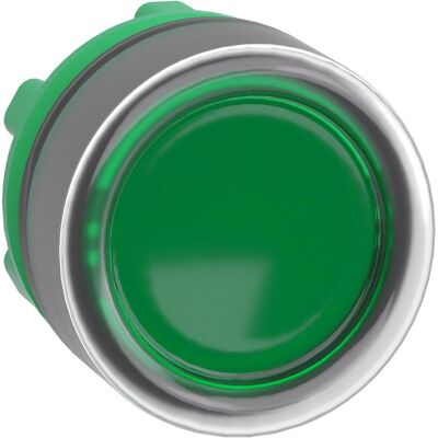 Schneider Electric Bouton-poussoir lumineux vert rond IP66, Bouton + interrupteur, Vert - Publicité Schneider Electric Bouton-poussoir lumineux vert rond IP66, Bouton + interrupteur, Vert - Publicité