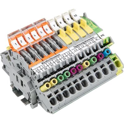 Wago Stromwandlerklemmenblock, Accessoires électroniques + boîtier, Multicolore - Publicité Wago Stromwandlerklemmenblock, Accessoires électroniques + boîtier, Multicolore - Publicité