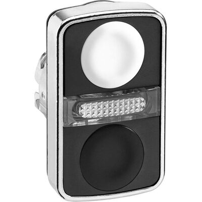 Schneider Bouton Balta pour l'intérieur, Bouton + interrupteur, Noir, Blanc, Argent - Publicité Schneider Bouton Balta pour l'intérieur, Bouton + interrupteur, Noir, Blanc, Argent - Publicité