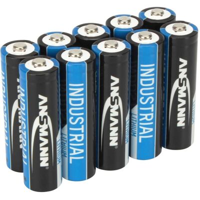 Ansmann Pile Mignon (AA) Lithium L (10 pcs, AA, 3000 mAh), Batteries + piles - Publicité Ansmann Pile Mignon (AA) Lithium L (10 pcs, AA, 3000 mAh), Batteries + piles - Publicité