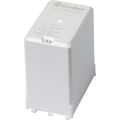 Finder 67.23.9.024.4500 Relais - 24 V/DC, 50 A, 3 NO - Circuit imprimé - Publicité Finder 67.23.9.024.4500 Relais - 24 V/DC, 50 A, 3 NO - Circuit imprimé - Publicité