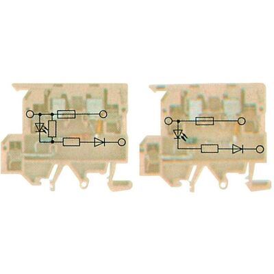 Weidmüller Borne à fusible 0,5-4qmm G- 8148910000, Accessoires électroniques + boîtier, Multicolore, Beige - Publicité Weidmüller Borne à fusible 0,5-4qmm G- 8148910000, Accessoires électroniques + boîtier, Multicolore, Beige - Publicité