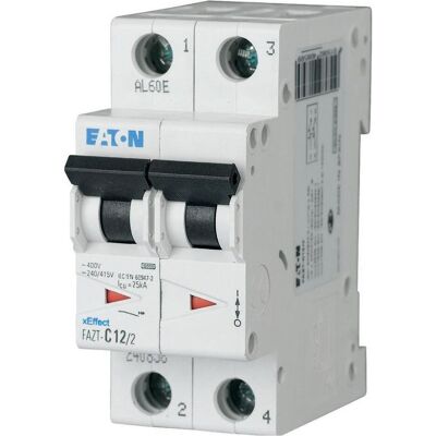 Eaton FAZT-B40/2 - 40A - 2p - B-Char - disjoncteur - Publicité Eaton FAZT-B40/2 - 40A - 2p - B-Char - disjoncteur - Publicité